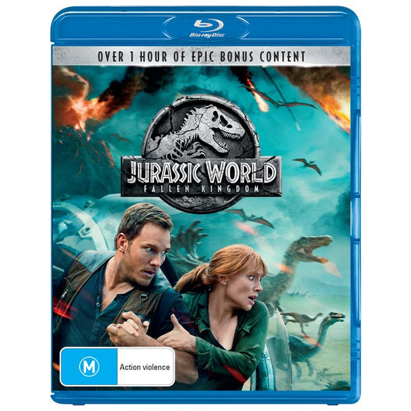 JURASSIC WORLD FALLEN KINGDOM - BLURAY NM