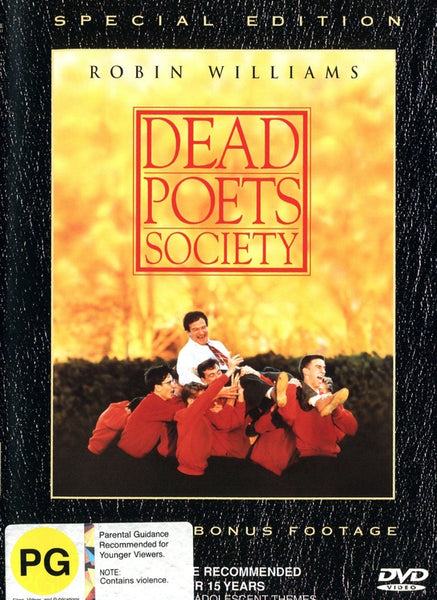 DEAD POETS SOCIETY DVD VG