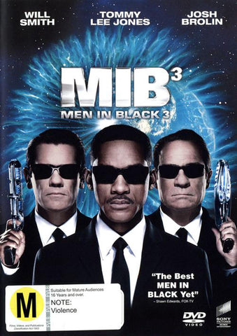MEN IN BLACK III DVD VG+
