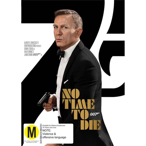 NO TIME TO DIE 2DVD VG+