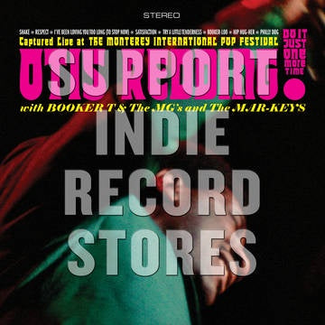 REDDING OTIS WITH BOOKER T & THE M.G.'S & THE MAR-KEYS-JUST DO IT ONE MORE TIME MARBLED VINYL LP *NEW*