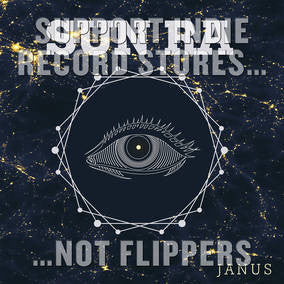 SUN RA-JANUS YELLOW/ BLACK SWIRL VINYL LP *NEW*