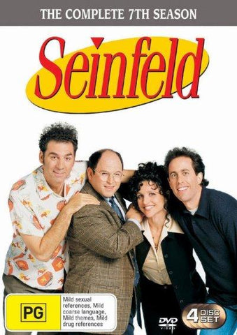 SEINFELD SEASON 7 4DVD VG