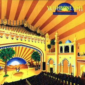 WISHBONE ASH-LIVE DATES II YELLOW/ BLUE VINYL 2LP *NEW*