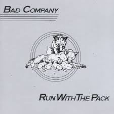 BAD COMPANY-RUN WITH THE PACK LP VG+ COVER VG