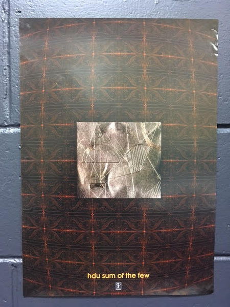HDU - SUM OF THE FEW ORIGINAL ALBUM PROMO POSTER