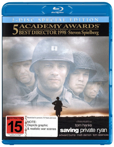 SAVING PRIVATE RYAN 2BLURAY VG+