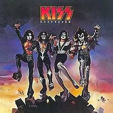 KISS-DESTROYER LP VG COVER VG