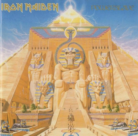 IRON MAIDEN-POWERSLAVE CD VG