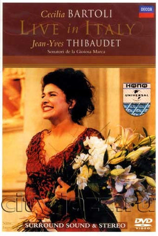 BARTOLI CECILIA-LIVE IN ITALY DVD *NEW*