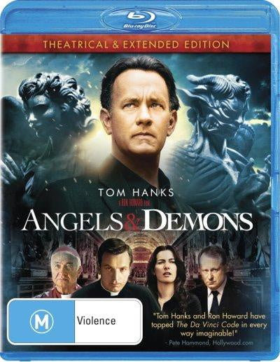 ANGELS & DEMONS BLURAY NM