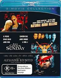 OLIVER STONE-3 BLURAY COLLECTION VG+