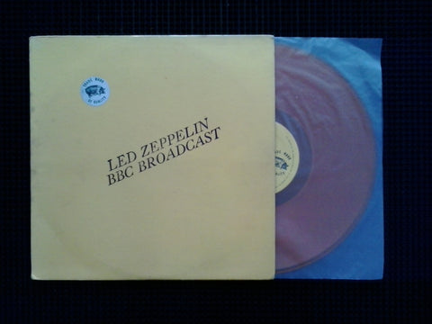 LED ZEPPELIN-BBC BROADCAST LP VG+ COVER G