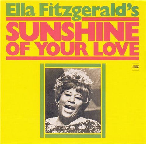 FITZGERALD ELLA-SUNSHINE OF YOUR LOVE LP VG+ COVER VG+