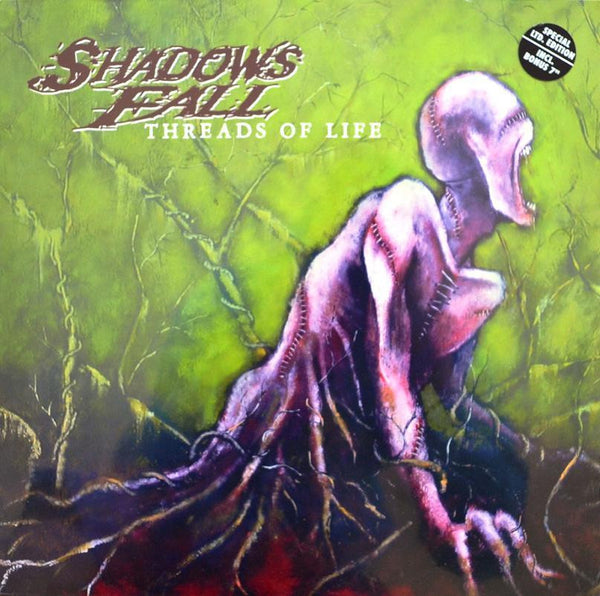SHADOWS FALL-THREADS OF LIFE LP + BONUS 7 INCH *NEW*