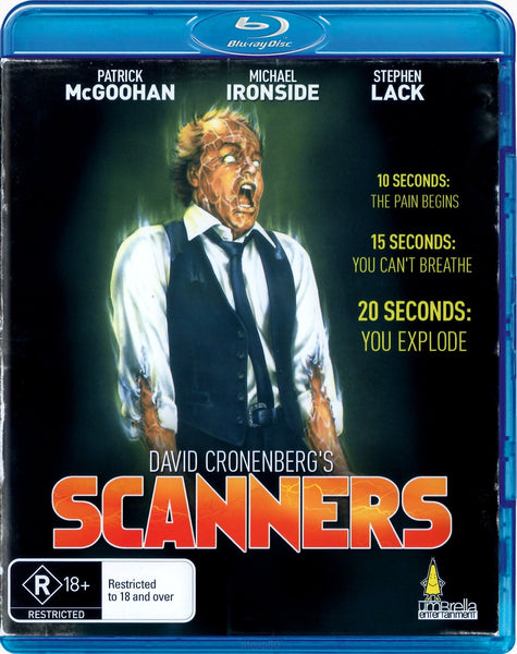 SCANNERS BLURAY R16 VG+