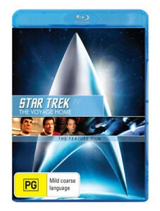 STAR TREK THE VOYAGE HOME BLURAY VG+