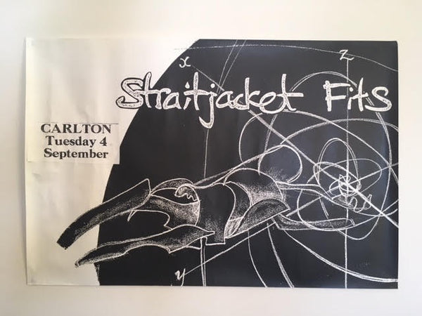 STRAITJACKET FITS-CARLTON ORIGINAL GIG POSTER