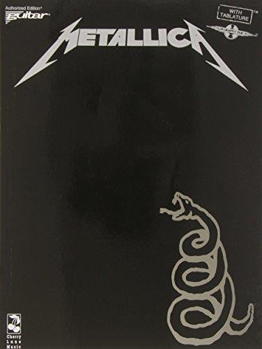 METALLICA BLACK ALBUM SONGBOOK BOOK G