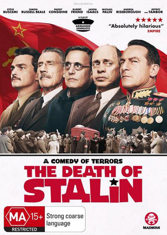 DEATH OF STALIN DVD VG+