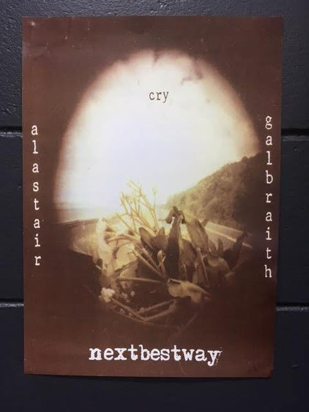 ALASTAIR GALBRAITH ALBUM PROMO POSTER CRY