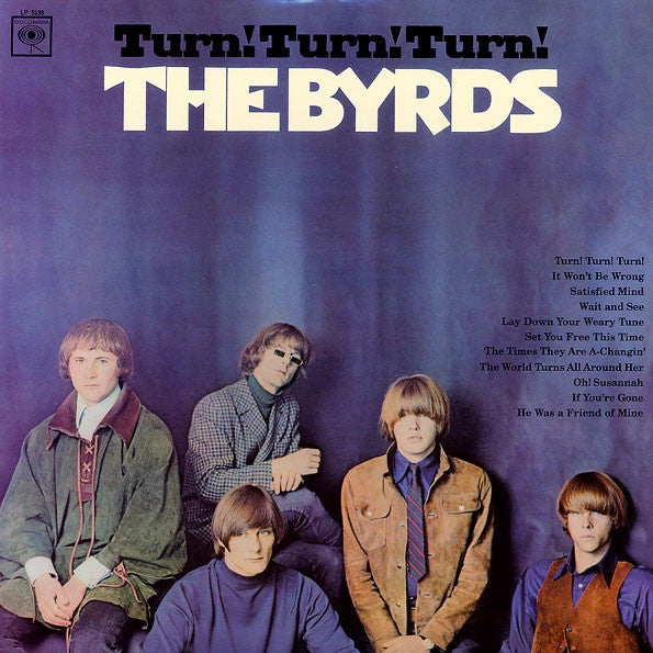 BYRDS THE-TURN! TURN! TURN! BLUE VINYL LP *NEW*