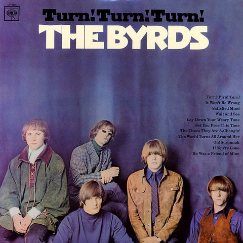 BYRDS THE-TURN! TURN! TURN! BLUE VINYL LP *NEW*