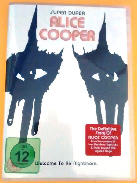 COOPER ALICE-SUPER DUPER ALICE COOPER DVD VG+
