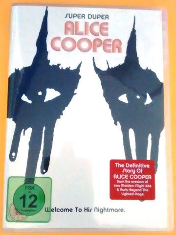 COOPER ALICE-SUPER DUPER ALICE COOPER DVD VG+