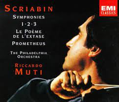 SCRIABIN-RICCARDO MUTI SYMPHONIES 1-3 3CD VG+