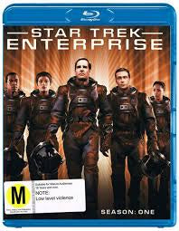 STAR TREK ENTERPRISE SEASON ONE 6BLURAY VG +