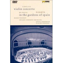 SIBELIUS AND DE FALLA-VIOLIN CONCERTO DVD *NEW*