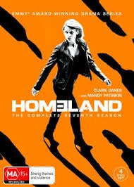 HOMELAND- COMPLETE 7TH SEASON 4DVD VG