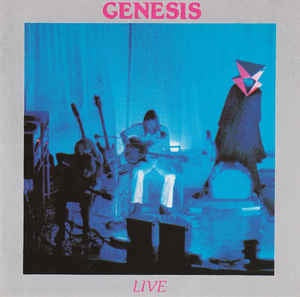 GENESIS-LIVE CD VG+