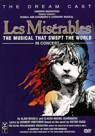 LES MISERABLES IN CONCERT- DVD VG