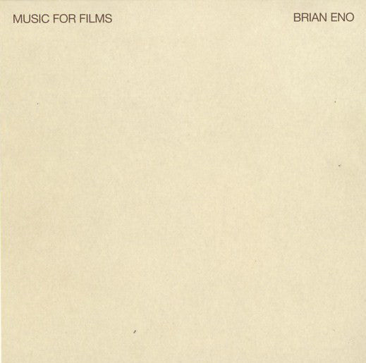 ENO BRIAN-MUSIC FOR FILMS CD *NEW*