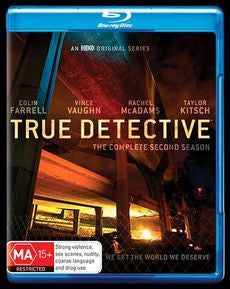TRUE DETECTIVE-THE COMPLETE SECOND SEASON 3BLURAY VG+