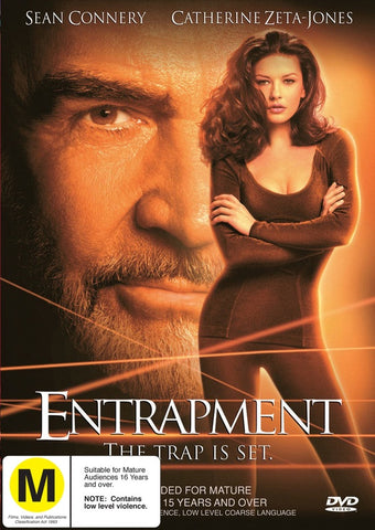ENTRAPMENT REGION ONE DVD VG+