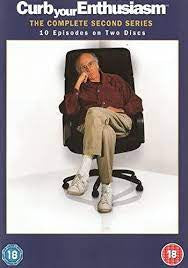 CURB YOUR ENTHUSIASM SEASON TWO 2DVD VG