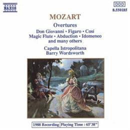 MOZART-OVERTURES CD VG+
