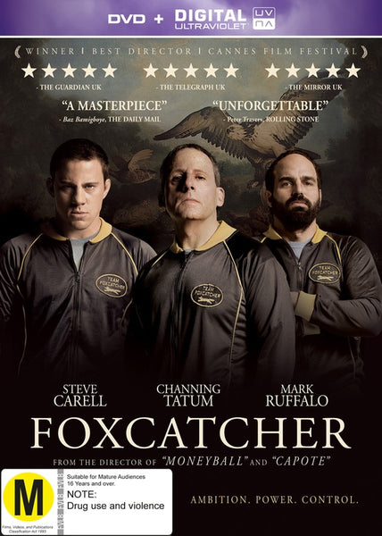 FOXCATCHER DVD VG+