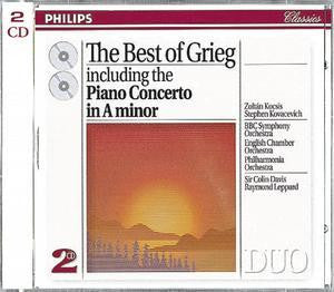 GRIEG EDVARD-THE BEST OF 2CD VG