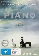 PIANO THE - JANE CAMPION FILM DVD NM