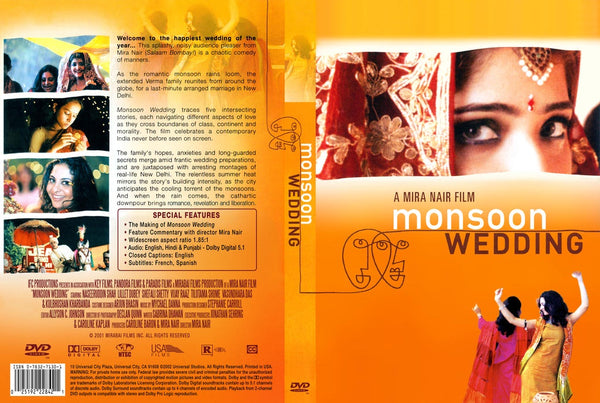 MONSOON WEDDING DVD VG