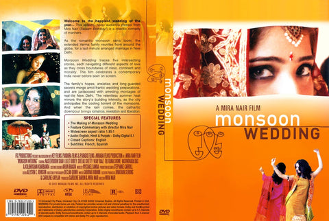 MONSOON WEDDING-CD + REGION 2 DVD NM