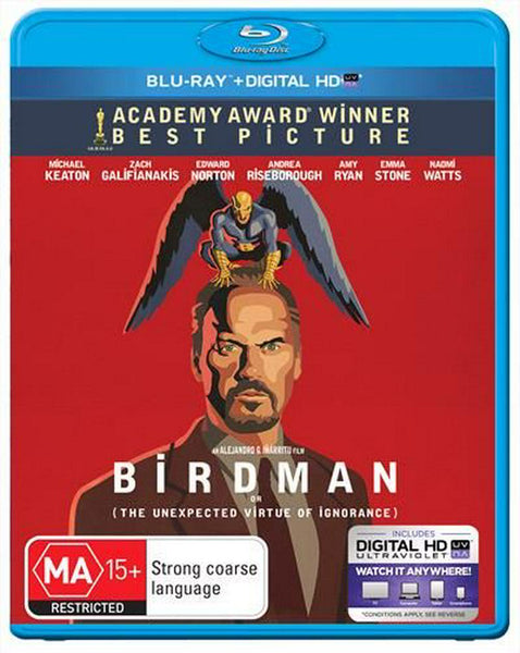 BIRDMAN BLURAY VG+