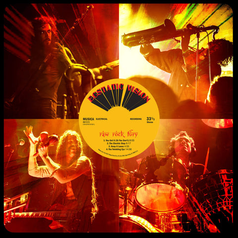 ECSTATIC VISION-RAW ROCK FURY CD *NEW*