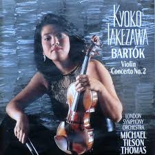 BARTOK-VIOLIN CONCERTO NO 2 KYOKO TAKEZAWA CD VG