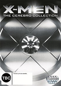 X-MEN THE CEREBRO COLLECTION 7 DVD BOX SET VG