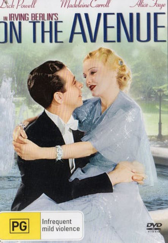 ON THE AVENUE DVD VG